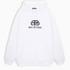 white hoodie with bb logo