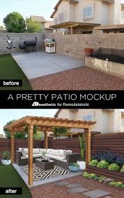 pretty patio compare ad aesthetic for remodelaholic patio deck vs patio back garden design