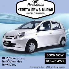 Sewa kereta murah shah alam rm50. Kereta Sewa Murah Uitm Shah Alam Kereta Sewa Murah Seksyen 7 Shah Alam