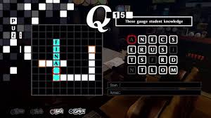 New daily puzzles each and every day! Persona 5 Royal Crossword Puzzle 15 Date 7 19 Youtube