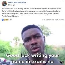 Ini adalah daftar 4 nama terpanjang di dunia. Mgag On Twitter Princess Aura Nurr Ermily Amara Auliya Bidadari Nawal El Zendra Mohd Sufian Vs Uvuvwevwevwe Onyetenyevwe Ugwemubwem Ossas Https T Co 9m3t7maik2