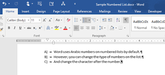 Trace the uppercase letters of the alphabet, and then practice writing them on your own. How To Change The Type Of Numbers Used In A Numbered List In Word