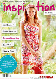 This cover page reminds me of candy land and i love it! Free Pattern For A Blouson From The Inspiration Only In March Bernina Blog