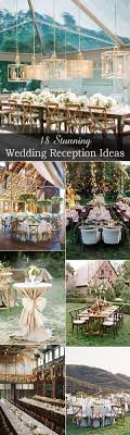 You no longer have to decorate your wedding reception tables with traditional floral arrangements; 18 Stunning Wedding Reception Decoration Ideas To Steal Elegantweddinginvites Com Blog