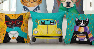 These covers can be removed anytime for cleaning. Funny Dog Cat Pillow Covers As Low As 9 98 Shipped Hip2save