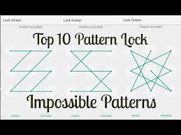 Let's look at most common pattern locks habits that are in use today. Top 10 Best Pattern Lock 2019 Impossible Pattern Lock 2019 Pattern Locks Impossible 2019 Youtube