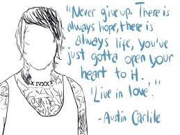 Austin Carlile Of Mice Men Austin Carlile Of Mice And Men Band Quotes