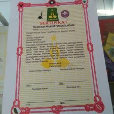 Kali ini kita akan berbagi 7 contoh piagam penghargaan lomba atau contoh piagam juara kelas dalam bentuk format word, psd dan cdr. Sertifikat L Piagam L Pramuka Penegak L Bantara L Laksana Shopee Indonesia