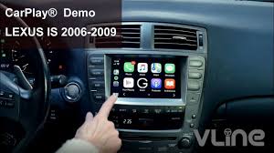 Apple Carplay Demo On Lexus Is 350 250 F 2006 2007 2008 2009 With Grom Vline Vl2 Youtube