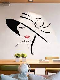 Check spelling or type a new query. Elegant Lady Wall Decal Decal Wall Art Wall Painting Decor Creative Wall Painting