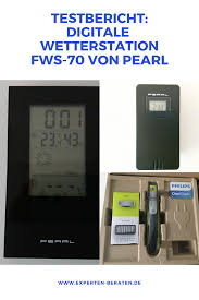 Wir Haben Die Digitale Wetterstation Fws 70 Von Pearl Getestet Hier Geht Es Zum Testbericht Wetterstationen Wetter Haushaltsartikel