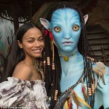 We did not find results for: Zoe Saldana Dons Trendy Cold Shoulder Dress In Disney S Animal Kingdom Avatar Movie Avatar Zoe Saldana