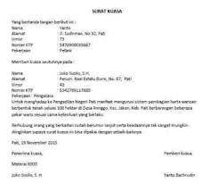Itulah 2 contoh surat kuasa untuk menggunakan ataupun mengambil sertifikat tanah/rumah guna kpr di bank. 6 Contoh Surat Kuasa Dan Cara Membuatnya