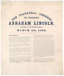 Kennedy became president in 1961, the world was changing rapidly. President Lincoln S Second Inaugural Address 1865 Gilder Lehrman Institute Of American History