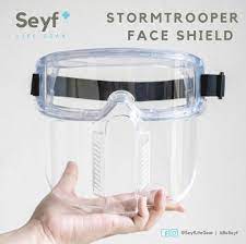 8 x 12 (203 x 304 mm) thickness: Stormtrooper 2 In 1 Goggles And Face Shield Lazada Ph