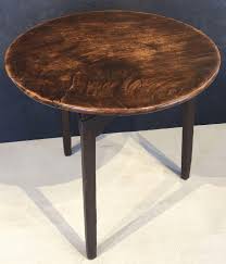 English Cricket Table Of Mahogany And Pine Rustic Stools Occasional Table Table