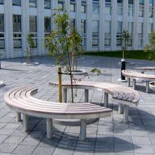 This is why i think the tree bench is such a fitting solution. Steel Tree Guard Tree Factory Street Furniture Wooden With Integrated Public Bench