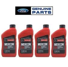 Details About For Oem Ford 4 Quarts Mercon Lv Automatic Transmission Fluids Genuine Xt 10 Qlvc