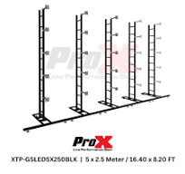 LED Video Wall Ground Support System 3M x 2M Black | ProX ...