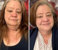 Embracing short hair and natural color at 70