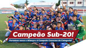 ‪às 15h30‬, no elzir cabral, o ferrão encara o aliança. Fortaleza E Campeao Cearense Sub 20 Tv Leao Youtube