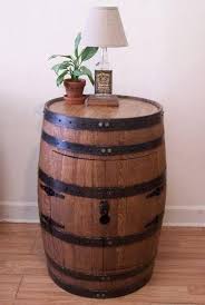 Whiskey Barrel Double Door Cabinet Table Storage Free Shipping Etsy In 2020 Whiskey Barrel Table Whiskey Barrel Furniture Whiskey Barrel Decor