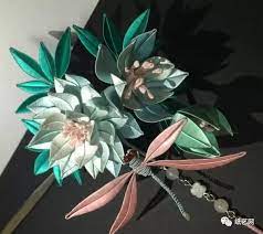 绝美缠花教程 缠缠绕绕指尖花 丝丝缕缕寄相思 附缠花视频教程 handmade architecture drawing hair pins