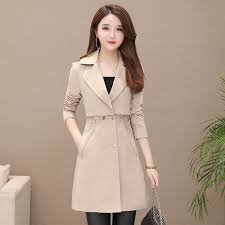 Drawstring Waist Lapel Candy Color Long Coat Loose Shirt Dress Casual Wear Dress Stylish Work Outfits