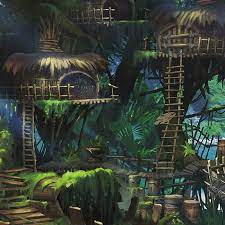 So this build came with a tutorial which will be at the end. Artur Sadlos Tree Houses Closeup Peterpan Lostboys Fun