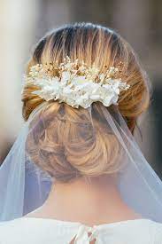 Coiffure De Mariee Peigne Lune Celigne Paris Coiffure Mariee Coiffure Mariage Peigne