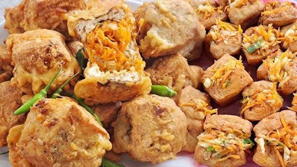 RESEP TAHU ISI SAYURAN PEDAS ENAK DAN RENYAH