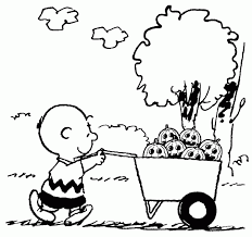 While charlie brown is invited to a halloween party. Charlie Brown Halloween Coloring Pages Coloring Home