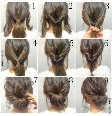 Messy bun, french braid and more styles to try now. 10 Easy Step By Step Hair Tutorials For Long Medium Short Hair Secret Of Girls
