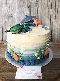 Sea Cake Aquarium Kuchen Delphin Kuchen Themenbezogene Torten