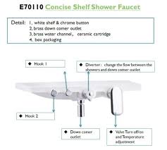 Here's an easy repair guide to get the job done inexpensively and a quick tip to quiet the noise from a you're laying in bed when you decide to kill the lights, turn off the tv and turn in for the night. China Easy Select Shower Tablet Shower Faucet Modern Style For Exposed Installation Renovation Sanitary Ware For 3 Functions E70310 Brass Diverging Three Way Valve China Bathroom Accessory Shower Faucet With Shelf