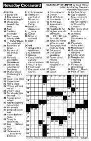 Tired of your current crossword puzzle? Newsday Crossword Puzzle For Sep 26 2020 By Stanley Newman Creators Syndicate