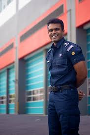 Paya lebar, changi, tampines and kallang fire station. This Is What An Scdf Officer Looks Like