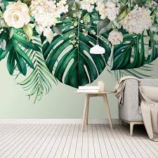 Check spelling or type a new query. Custom Wall Mural 3d Modern Art Green Leaf Flower Photo Background Wall Painting Living Room Bedroom Dining Room Decor Wallpaper Wallpapers Aliexpress