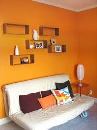 Tropical Mango Orange Room Makeover