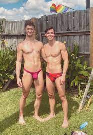 Shirtless Male Couple Gay Interest Speedo Jock Underwear Beefcake PHOTO 4X6  E991 | eBay