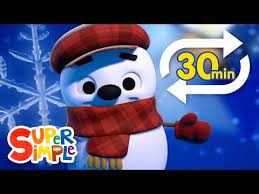 Little Snowflake Extended Mix 30 Mins Kids Songs Super Simple Songs Youtube Super Simple Songs Kids Songs Popular Kids Songs