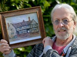 Old painting reveals a long-lost view of Halesowen