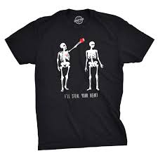Free shipping on orders over $25 shipped by amazon. Mens Ill Steal Your Heart Skeleton Tshirt Funny Valentines Day Tee Ebay