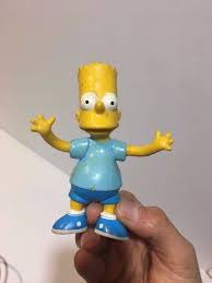 1990 Vintage Bart Simpson Bending Toy Simpsons Toys Actionfigures Action Figures Vintage Toys Bart Simpson