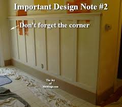 Dear craftsman planer moulder owner while the craftsman planer moulder has a three slot cutterhead there are some less aggressive cuts where you can run a single knife with. How To Install Tall Wainscoting 100 For About 10 33 Ft The Joy Of Moldings