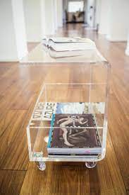 Acrylic Coffee Table With Magazine Rack Design Shop Online Acrylic Coffee Table Acrylic Side Table Coffee Table