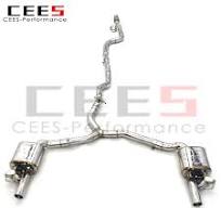 CEES Catback exhaust For Mercedes-Benz C200 C250 C300 W205 2015-2023  Exhaust valve control Exhaust System