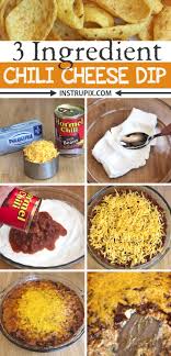 Maybe you would like to learn more about one of these? Easy 3 Ingredient Chili Cheese Dip Instrupix