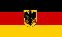 Alemania e inglaterra protagonizarán un emocionante partido este martes 29 de junio en el estadio wembley de londres, por los octavos de final de la eurocopa 2021. Bandera De Alemania Wikipedia La Enciclopedia Libre