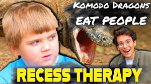 5-year-old to Komodo dragons: "I love you, you're so nice."
